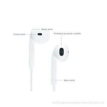 3.5mm Noise Cancellation Earphones Comfortable , Wired And In Ear